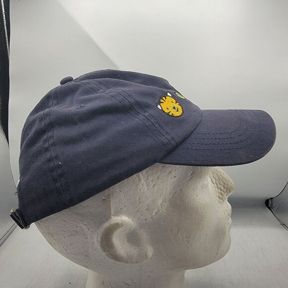 San Diego Zoo Safari Park Dark Blue Animal Hat Cap Casual Comfort Adjustable - Picture 4 of 9